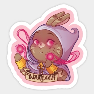 Warlock - TTRPG Buns Series Sticker